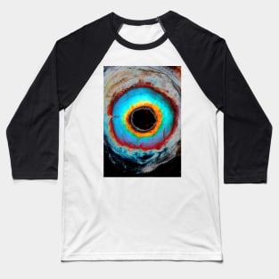 Blackhole Illustration in Modern Contemporary Style Baseball T-Shirt